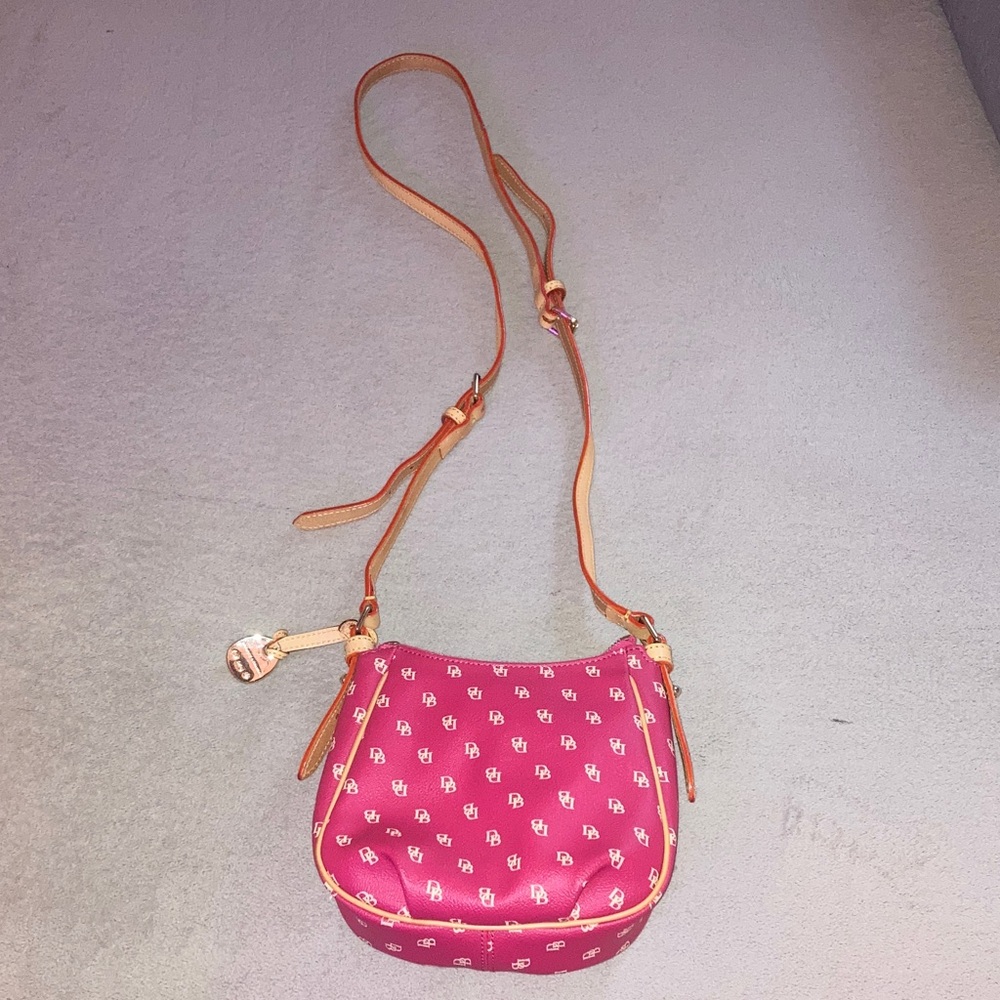 Dooney & Bourke Fuchsia Crossbody Bag - Picture 2 of 16